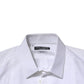 Dolce & Gabbana White Bib Cotton Poplin GOLD Men Formal Shirt