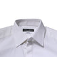 Dolce & Gabbana White MARTINI Long Sleeves Dress Formal Shirt