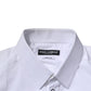 Dolce & Gabbana White Cotton Long Sleeves GOLD Formal Shirt