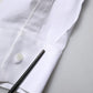 Dolce & Gabbana White Cotton Long Sleeves GOLD Formal Shirt