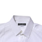 Dolce & Gabbana White GOLD Long Sleeves Dress Formal Shirt