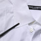 Dolce & Gabbana White Cotton Short Sleeves Dress Formal Shirt