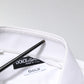 Dolce & Gabbana White GOLD Long Sleeves Dress Formal Shirt