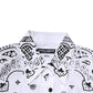 Dolce & Gabbana White MARTINI Bandana Print Formal Shirt