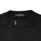 Dolce & Gabbana Dark Gray Cotton DG Logo Sweatshirt Sweater