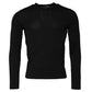 Dolce & Gabbana Black Long Sleeve Crew Neck Pullover Sweater