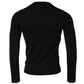 Dolce & Gabbana Black Long Sleeve Crew Neck Pullover Sweater