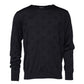 Dolce & Gabbana Black Silk Crew Neck Sweatshirt Sweater