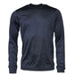 Dolce & Gabbana Dark Blue Silk Crew Neck Sweatshirt Sweater