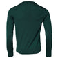 Dolce & Gabbana Green Cashmere Crew Neck Sweatshirt Sweater