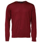 Dolce & Gabbana Maroon Cashmere Crew Neck Sweatshirt Sweater