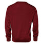 Dolce & Gabbana Maroon Cashmere Crew Neck Sweatshirt Sweater