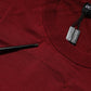 Dolce & Gabbana Maroon Cashmere Crew Neck Sweatshirt Sweater