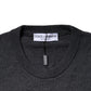 Dolce & Gabbana Dark Gray Wool Crew Neck Sweatshirt Sweater