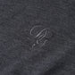 Dolce & Gabbana Dark Gray Wool Crew Neck Sweatshirt Sweater