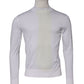 Dolce & Gabbana White Wool Turtleneck Men Sweatshirt Sweater