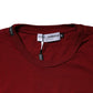 Dolce & Gabbana Dark Red Men Crew Neck Short Sleeve T-shirt