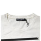 Dolce & Gabbana White Bandana Cotton Men Crew Neck T-shirt