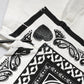 Dolce & Gabbana White Bandana Crew Neck Short Sleeves T-shirt