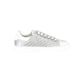Emporio Armani Silver Leather Women Sneaker