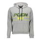 Plein Sport Gray Cotton Men's Hooded Sweater Mens Sweater