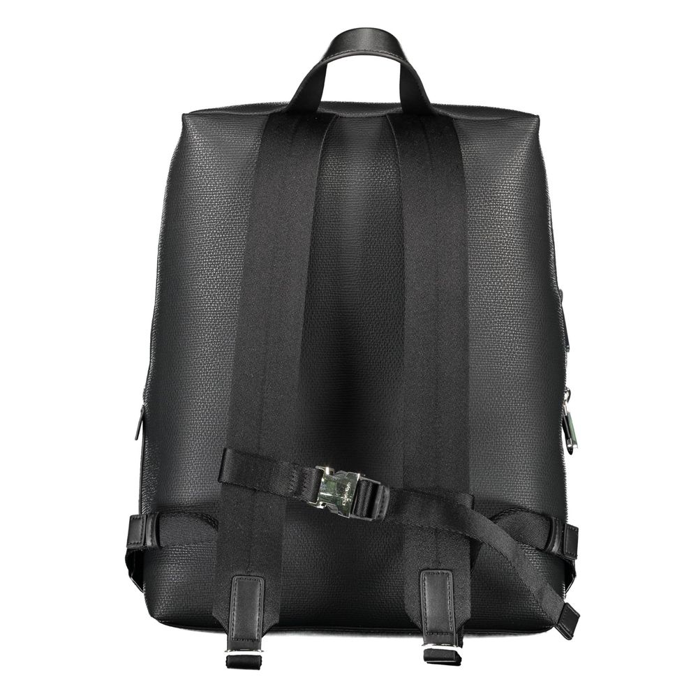 Calvin Klein Black Polyester Backpack