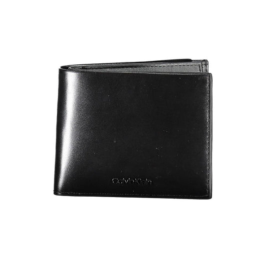 Calvin Klein Black Leather Men Wallet Mens Wallet