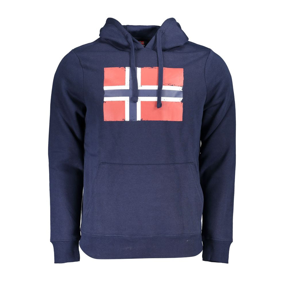 Norway 1963 Blue Cotton Men Sweater Mens Sweater