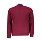 Harmont & Blaine Elegant Half-Zip Sweater with Embroidery Detail Mens Sweater