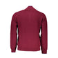 Harmont & Blaine Elegant Half-Zip Sweater with Embroidery Detail Mens Sweater