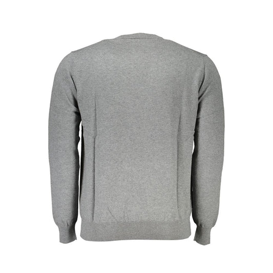 Harmont & Blaine Brown Cotton Men Sweater Mens Sweater