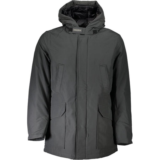 Woolrich Gray Cotton Men Jacket Mens Jacket