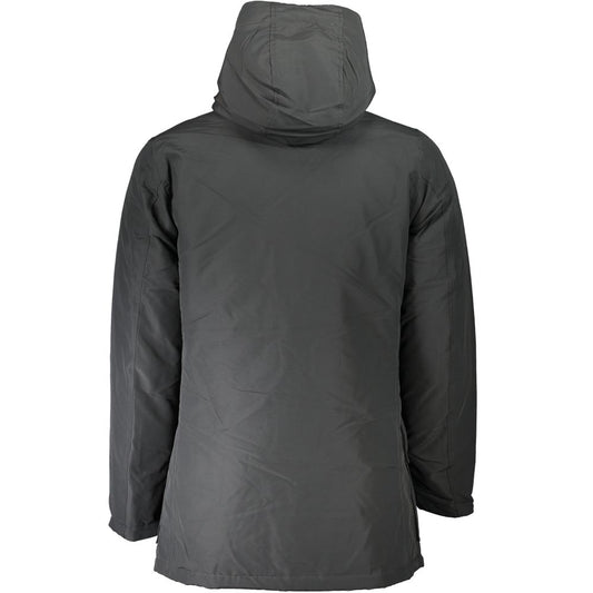 Woolrich Gray Cotton Men Jacket Mens Jacket