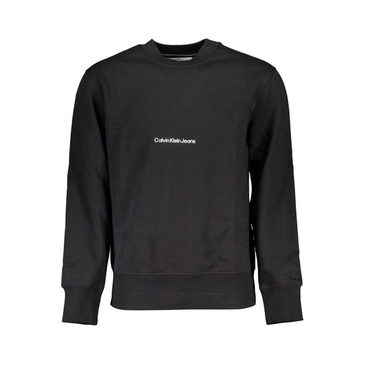 Calvin Klein Black Cotton Men Sweater Mens Sweater