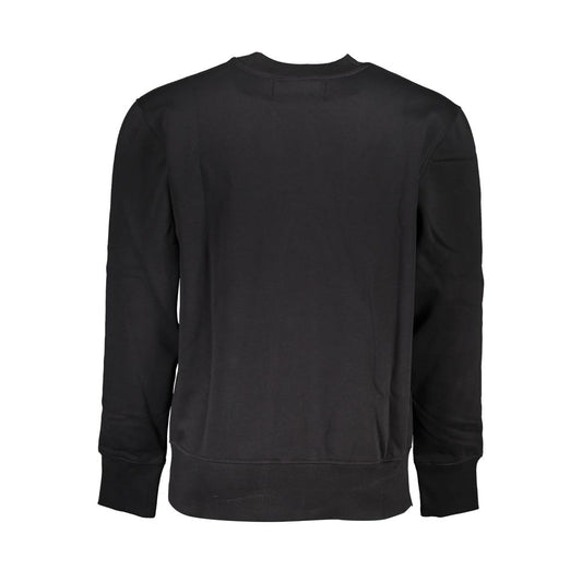 Calvin Klein Black Cotton Men Sweater Mens Sweater
