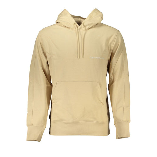 Calvin Klein Beige Cotton Men Sweater Mens Sweater