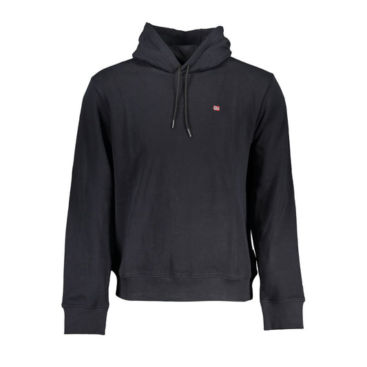 Napapijri Black Cotton Men Sweater Mens Sweater