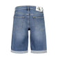 Calvin Klein Blue Cotton Men's Jeans Short Mens Shorts