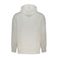Calvin Klein White Cotton Men Sweater with Hood Mens Sweater