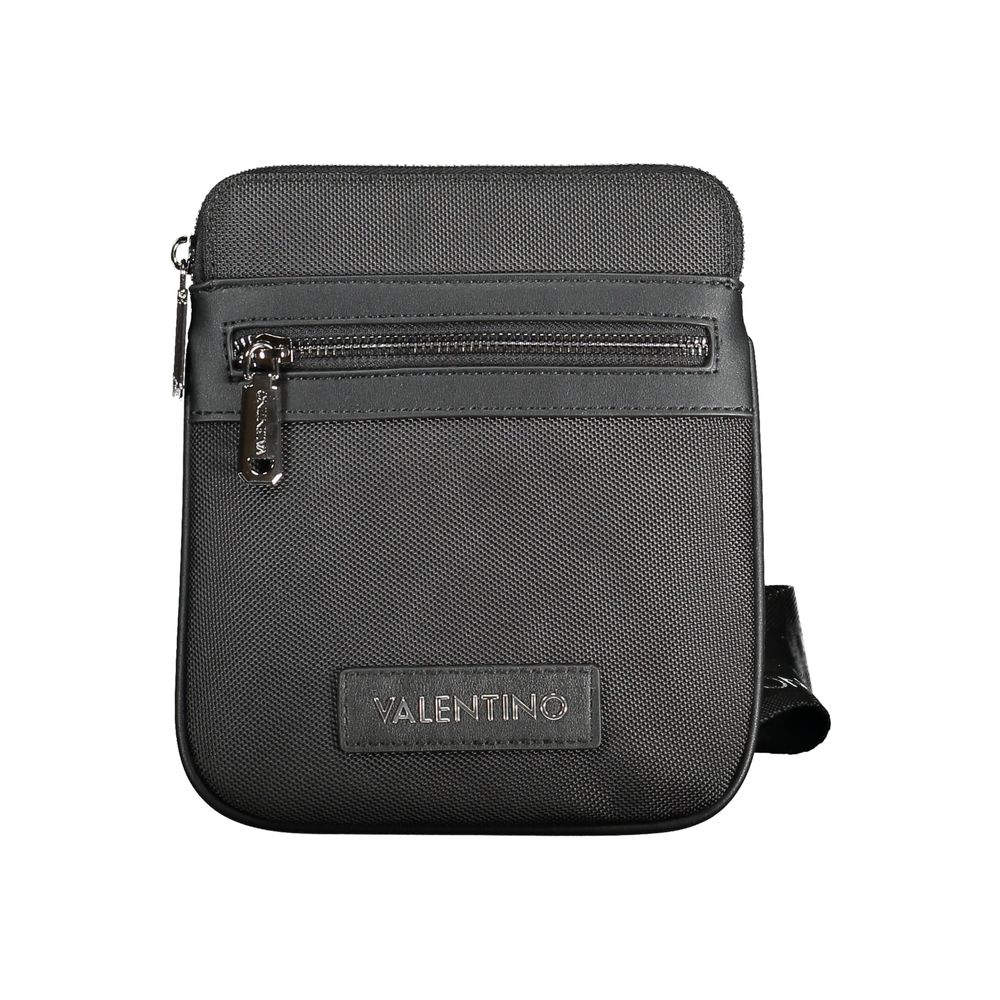 Mario Valentino Black Polyethylene Shoulder Bag Mens Shoulder Bag