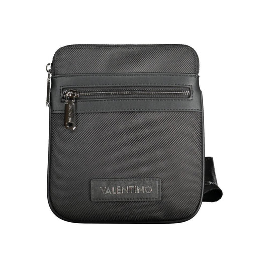 Mario Valentino Black Polyethylene Shoulder Bag Mens Shoulder Bag