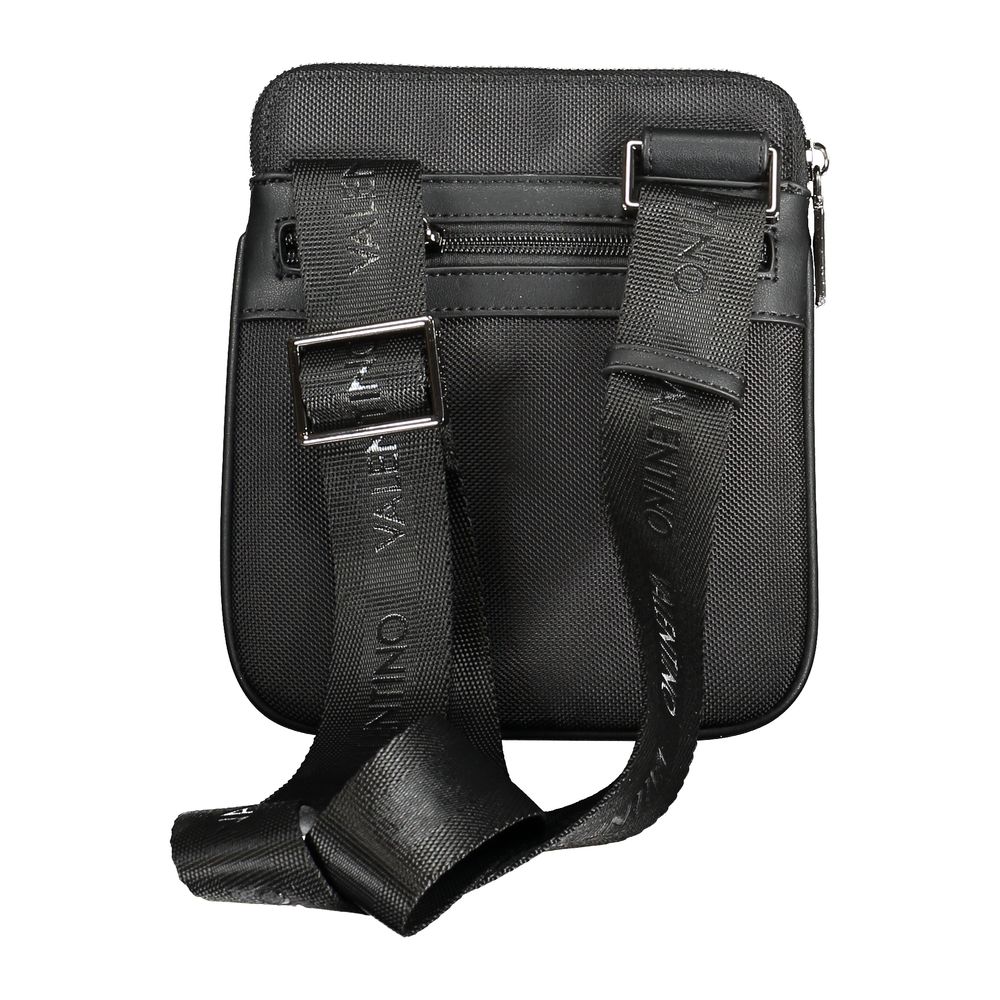 Mario Valentino Black Polyethylene Shoulder Bag Mens Shoulder Bag