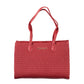 Mario Valentino Red Polyethylene Handbag