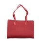 Mario Valentino Red Polyethylene Handbag