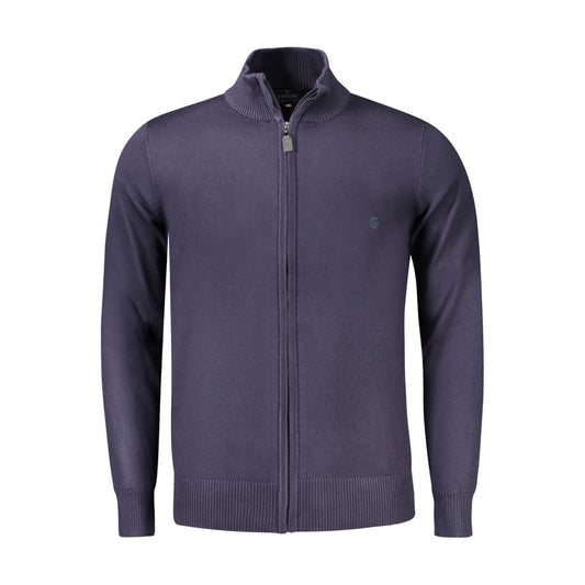 Coveri Moving Blue Viscose Men Sweater Mens Cardigan Mens Sweater
