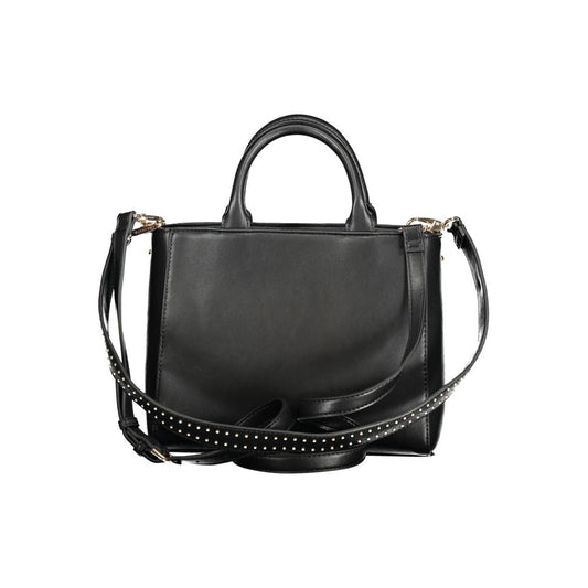 Mario Valentino Black Polyethylene Handbag