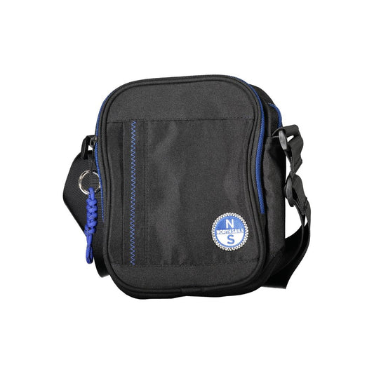 North Sails Black Polyester Men Shoulder Bag Mens Shoulder Bag