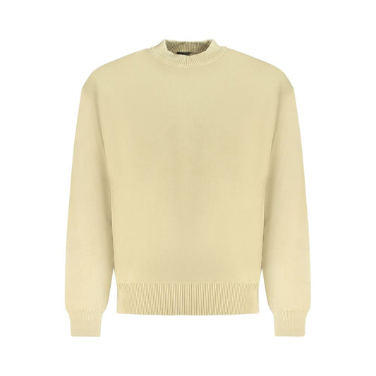 Hugo Boss Beige Cotton Men Sweater Mens Sweater