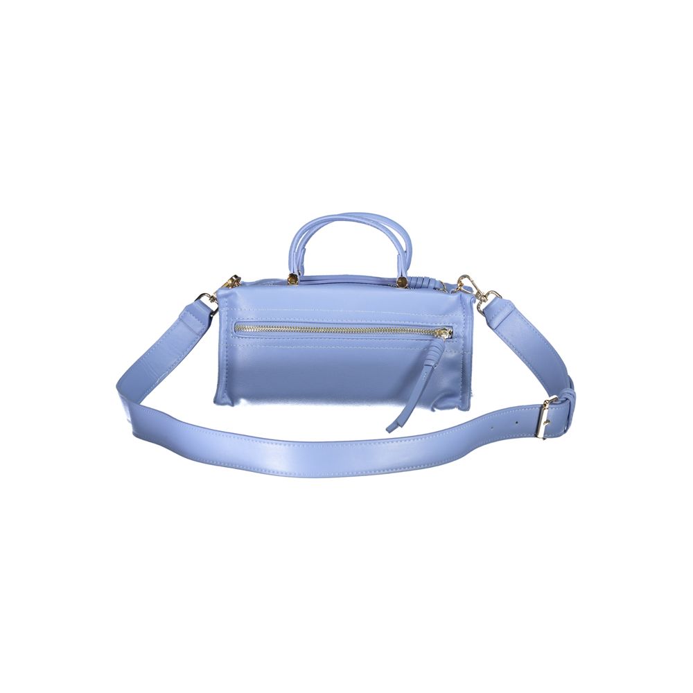 Mario Valentino Blue Polyethylene Handbag