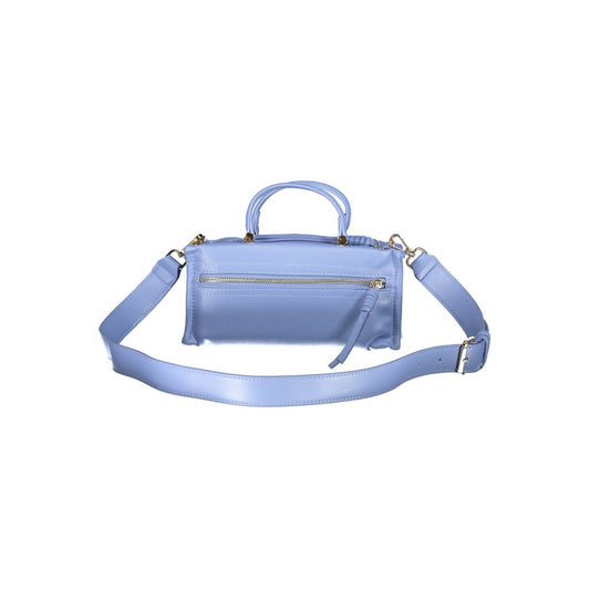 Mario Valentino Blue Polyethylene Handbag
